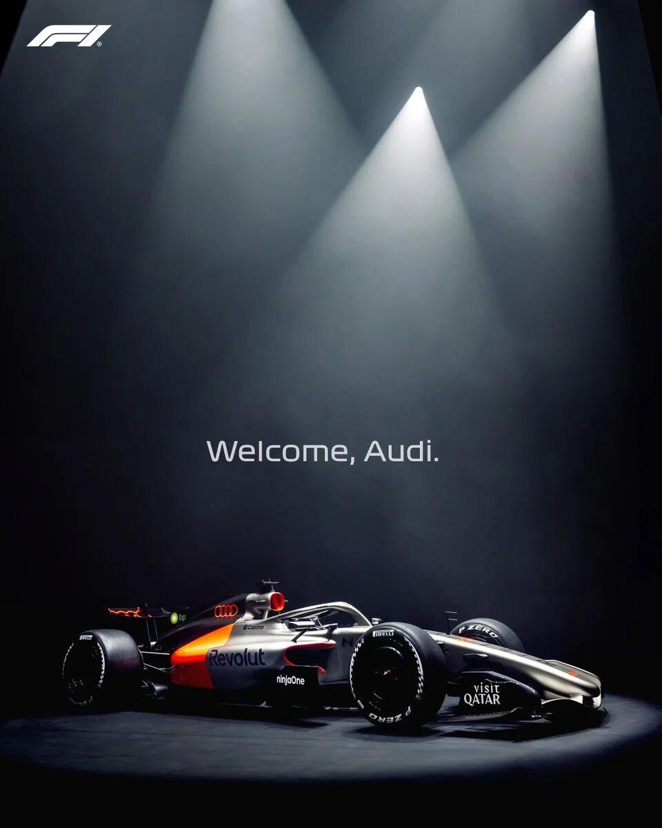 v体育app-全新起步!奥迪发布首辆F1赛车R26涂装