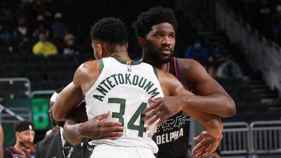 v体育-恩比德42+14掀翻字母哥，他替哈登喊出“恐怖”宣言